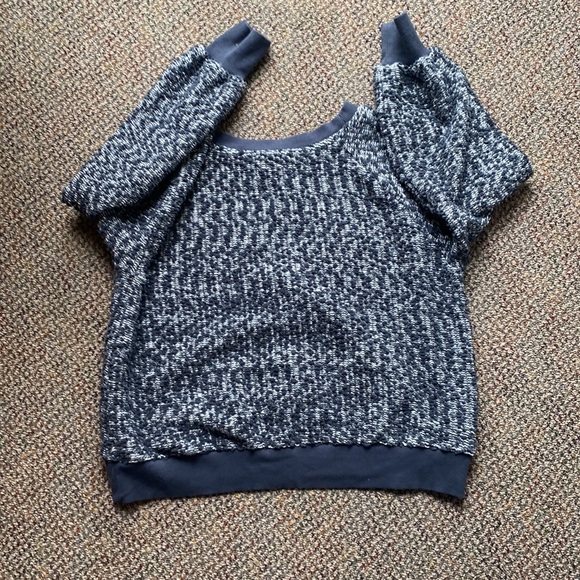 NWOT LOFT textured cropped sweater - Picture 2 of 5